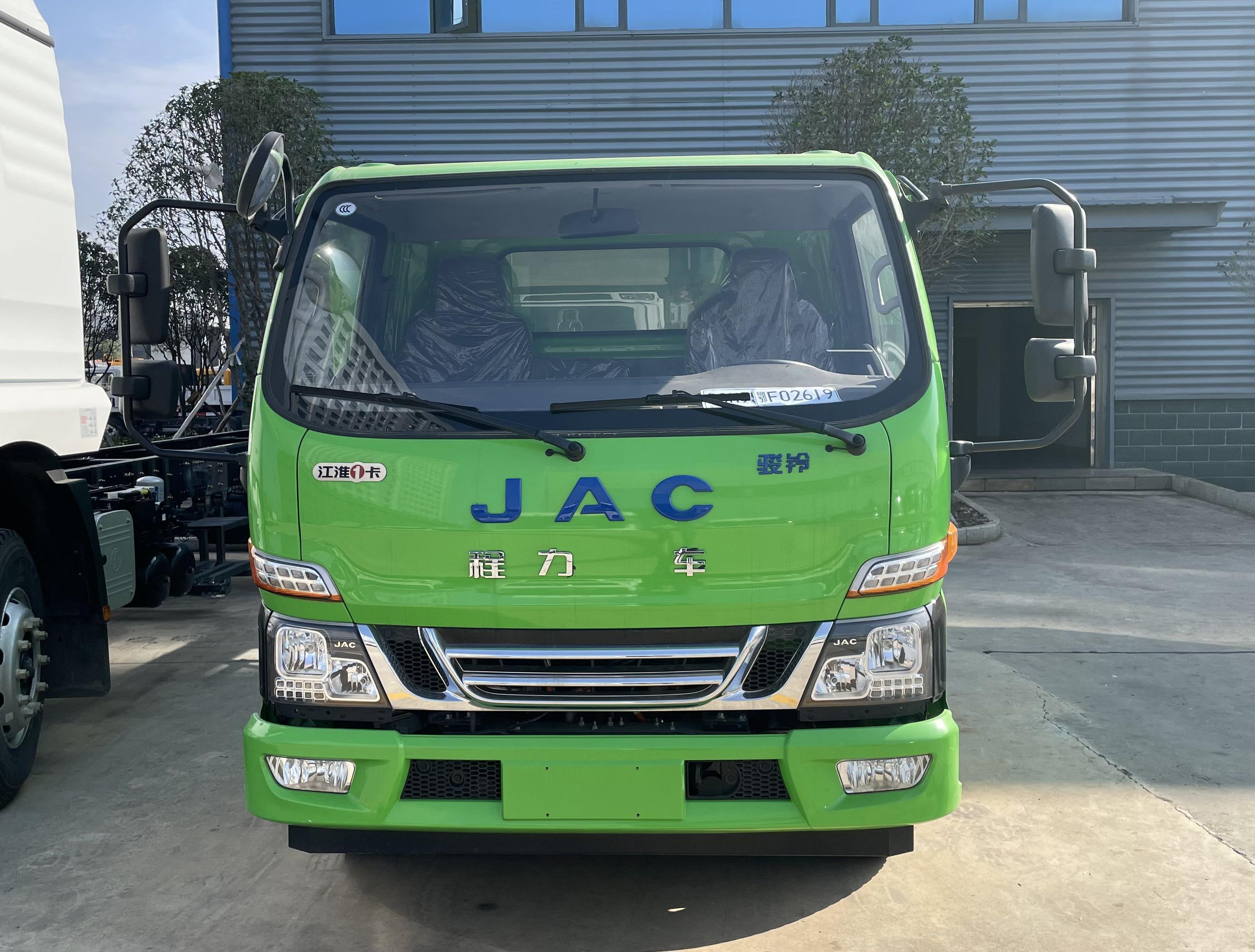 江淮駿鈴純電動廂式垃圾運輸車圖片2
