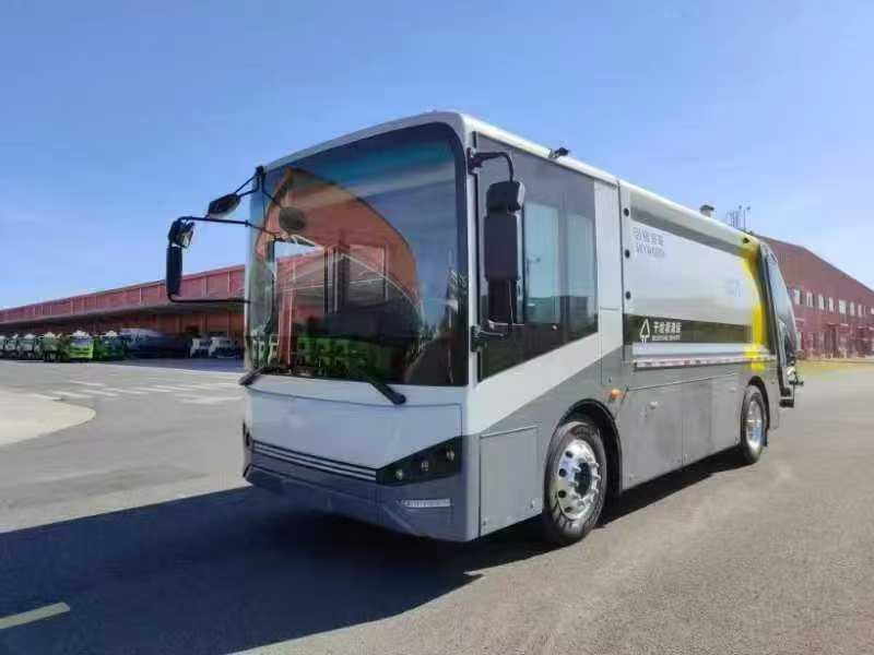 創維18噸純電動壓縮式垃圾運輸車圖片4