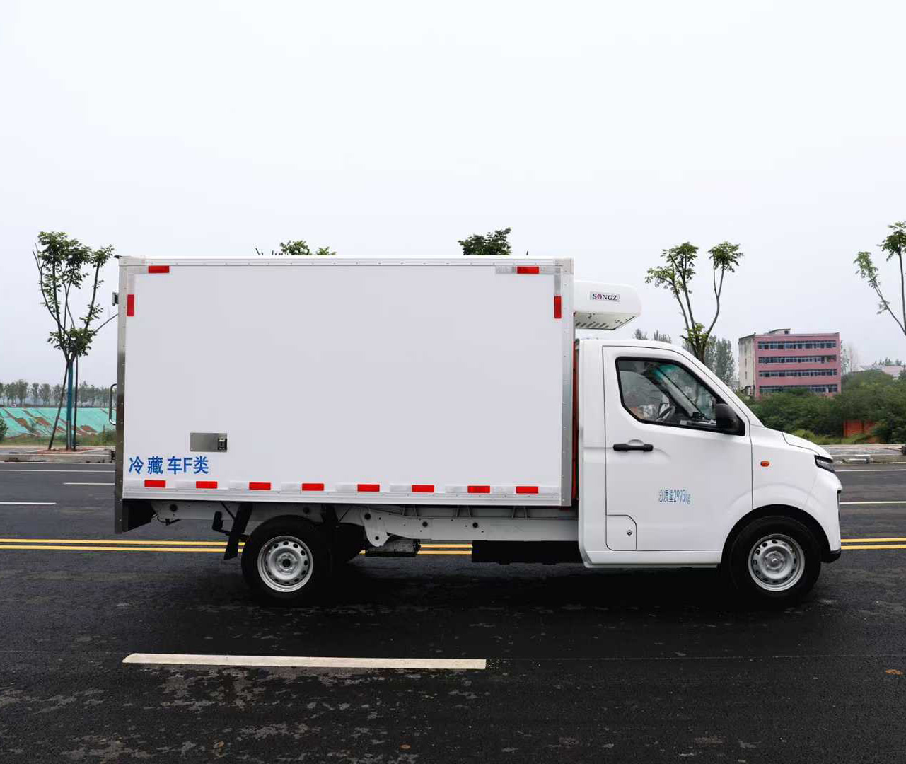 吉利?F1E 純電動(dòng)箱式冷藏運(yùn)輸車F類圖片3